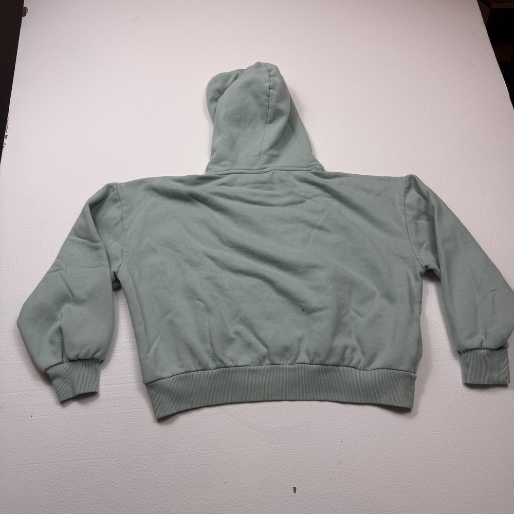 Vans sage green Cropped Hoodie women's - Picture 7 of 10